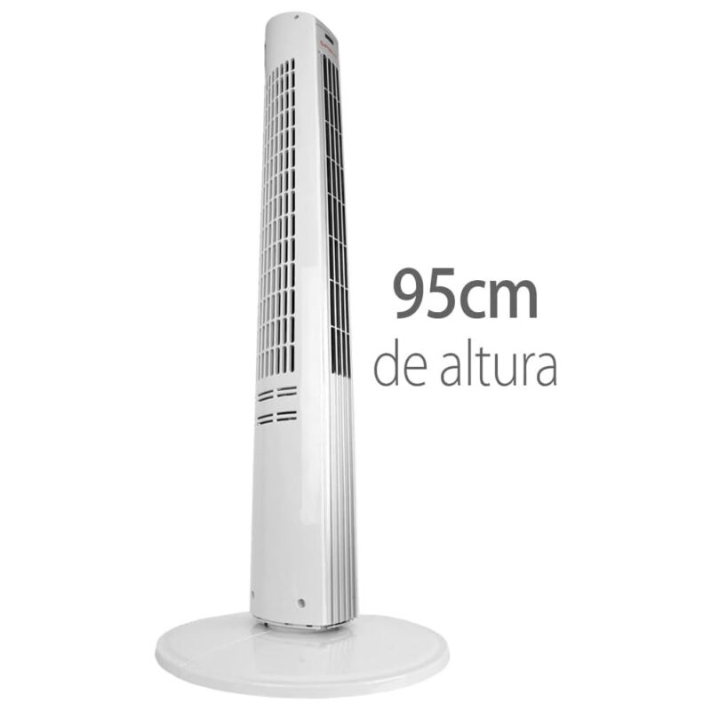 Ventilador Torre Spirit Maxximos Elegant TS900 Branco Prata